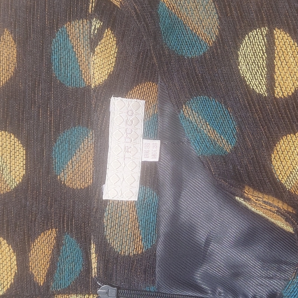 Trucco Circle Pattern Mini Skirt - Picture 4 of 4